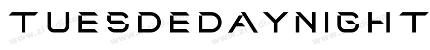 tuesdedaynight regul字体转换
